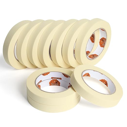 TAPEBEAR General Purpose Masking Tape 0.7 Inches x 60 Yards, DIY Arts Crafts by TAPEBEAR