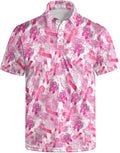 Mens Golf Shirts Golf Polo Shirts for Men Short Sleeve Polo Shirts Golf Gifts