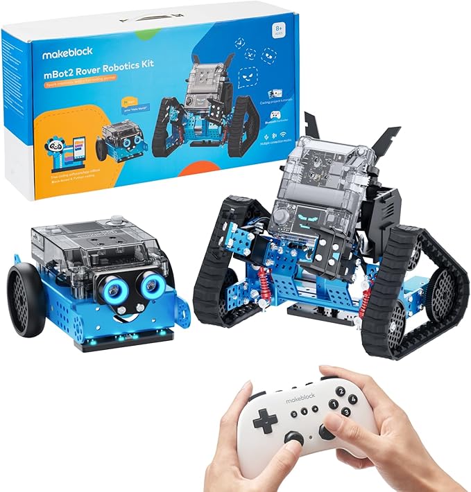 Makeblock mBot2 Rover Emo Robot Programming by Makeblock