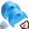 2 PCS Edge Lock Seam Guide, Mini Sewing Finger Ruler by Unknown