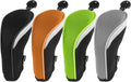Andux Mesh Golf Hybrid Club Head Covers with Dial Number Tags, 4pcs/Set