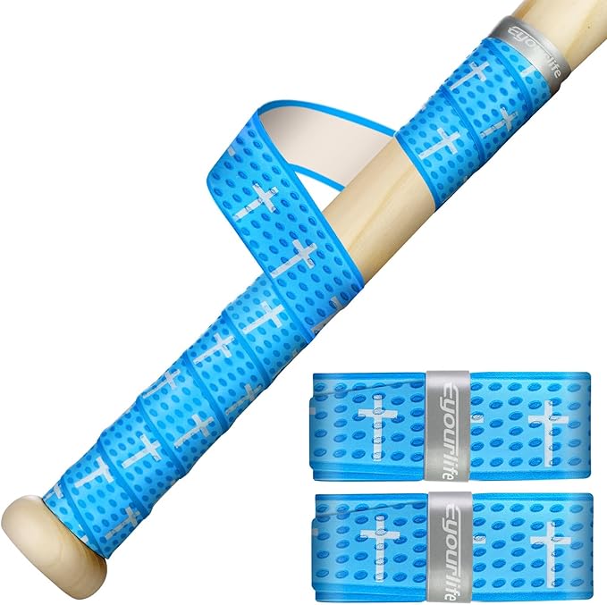 Eyourlife 2/4 Pack Baseball Bat Grip Bat Wraps for Baseball Lifestyle Softball Gifts Pro Feel Non-Slip Elite Batting Grip Tape for Bats Players