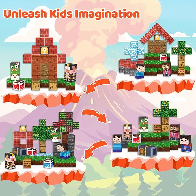 Magnetic Blocks, Stacking Magnets - Image 3