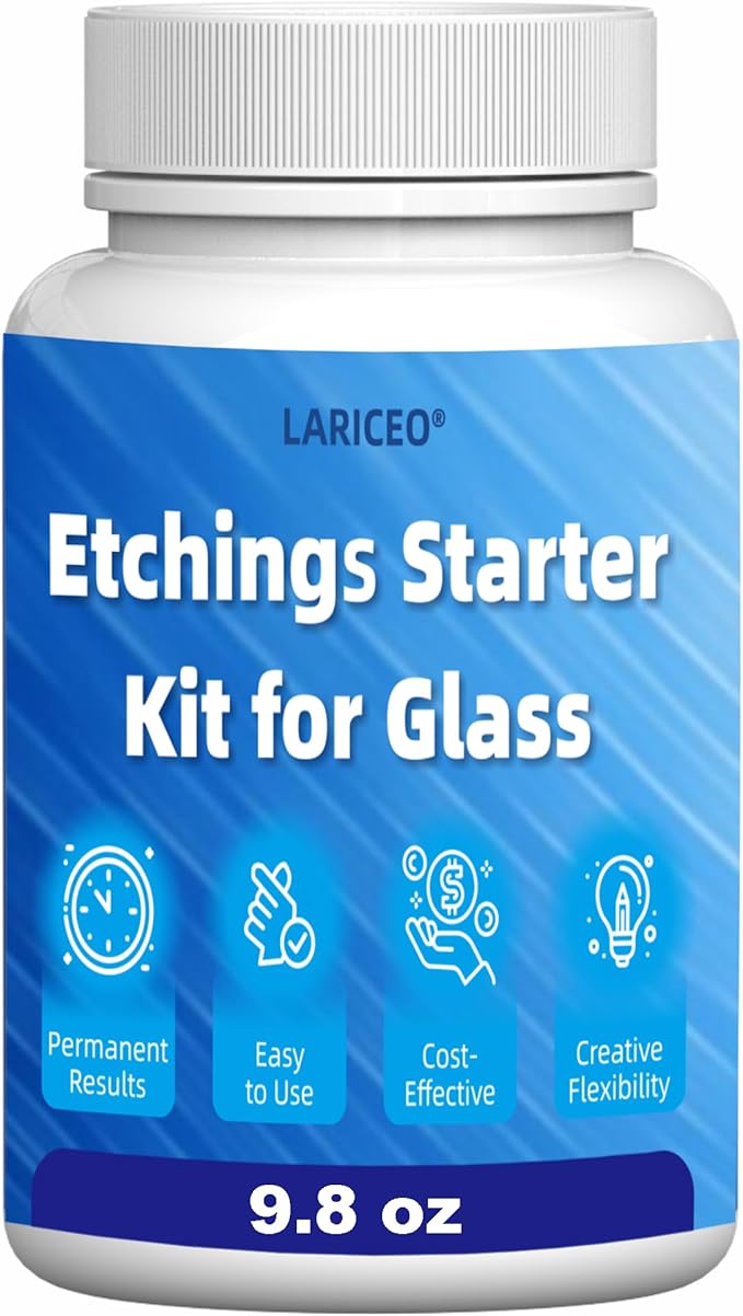 9.8oz Professional Etching Starter Kit by LARICEO