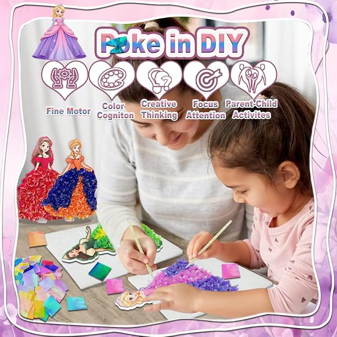 mom&myaboys Poke in Fun Art Kit - Image 2