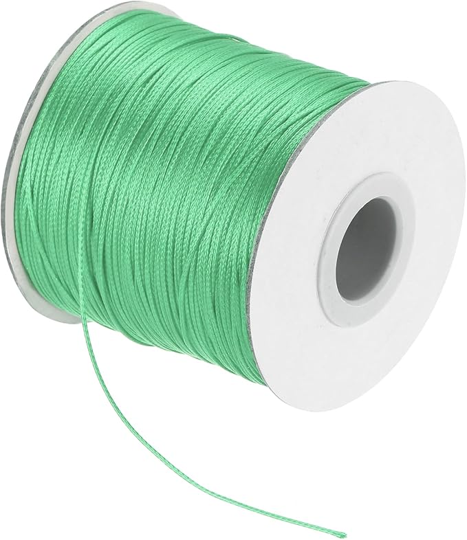 MECCANIXITY Waxed Cord 0.5mm Waxed Polyester Cord 175 Yard Wax String by MECCANIXITY
