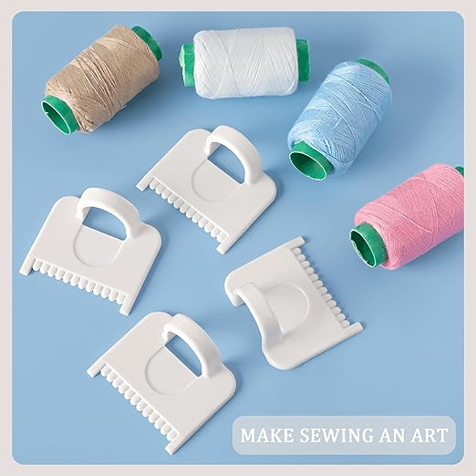 2 PCS Square 3mm Edge Lock Seam Guide, Mini Sewing Finger Ruler - Image 9