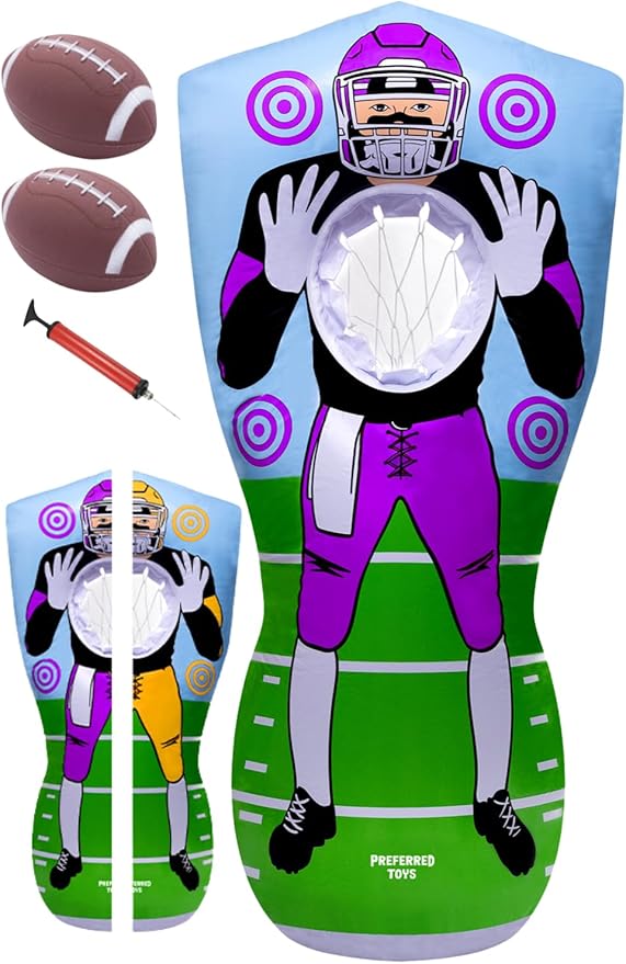 Inflatable Football Target by PreferredToys