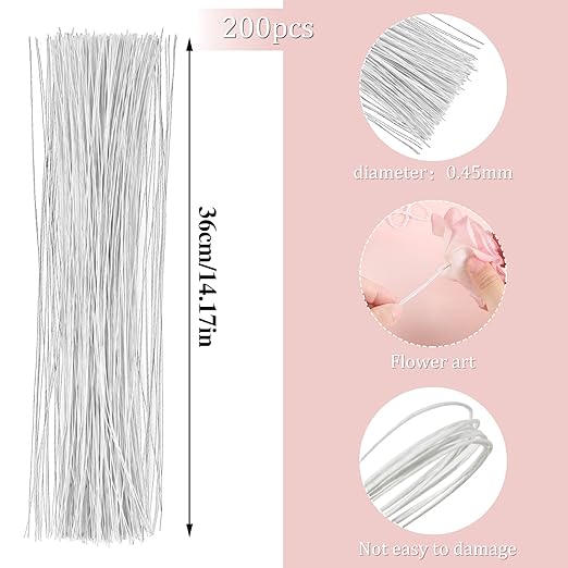 200 Pcs Floral Wire - Image 2