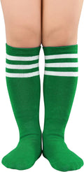 American Trends Kids Toddler Soccer Socks Youth Baseball Softball Football Socks Knee High Accessories for Girls