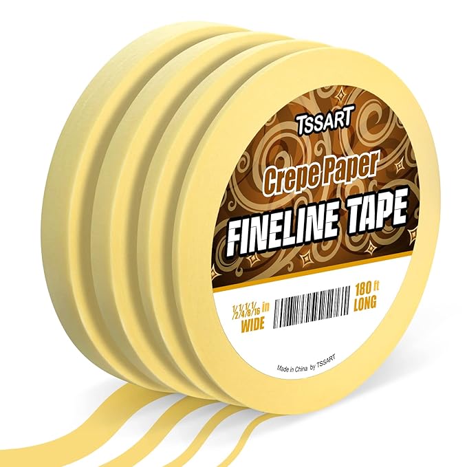 4 Rolls Fine Line Tape by TSSART
