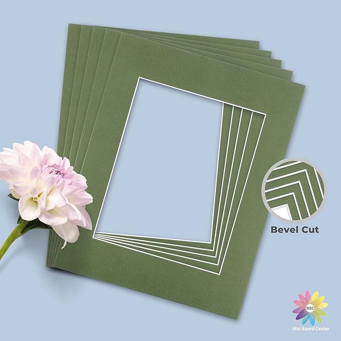 Mat Board Center, 11x14 for 8x10 Rock Garden Color Mats - Image 5