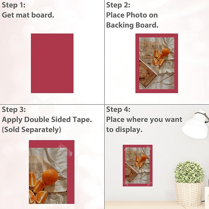 Golden State Art, 5x7 Matboard Mat Board Blanks - Image 7