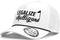 Funny Golf Hats Funny Golf Gifts for Men,Golf Rope Hat for Men,Legalize Mulligans - Black/White