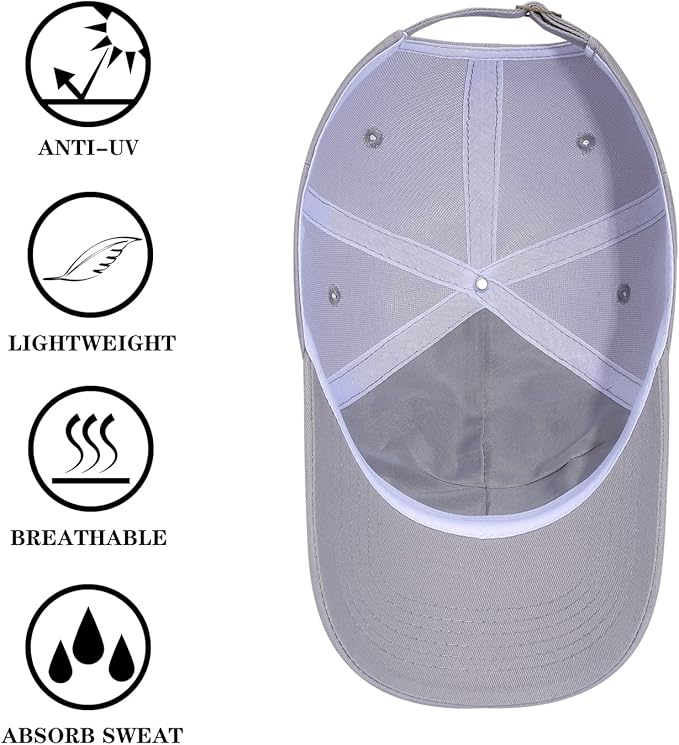 IIN American Flag Baseball Cap for Men Women Low Profile USA Army Tactical Operator Military Plain Dad Hat