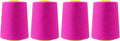 Mandala Crafts 4 Pack of Serger Threads Cones Spools by MandalaCrafts