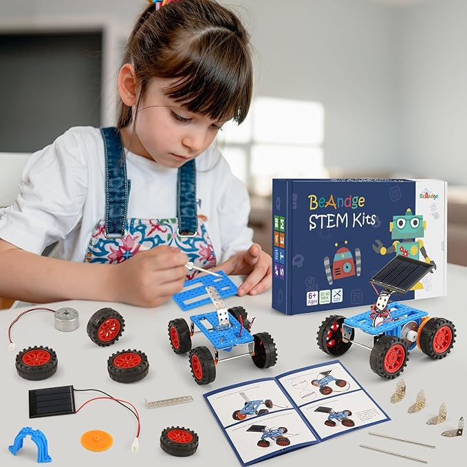 Bulk STEM Solar Robot Kits, STEM Building Toys - Image 4