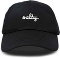 DALIX Salty Embroidered Cotton Beach Baseball Cap Adjustable Dad Hat Womens