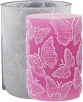 Cylinder Molds Silicone Wave Spiral Candle Mold by EVERELAMSiliconeMolds