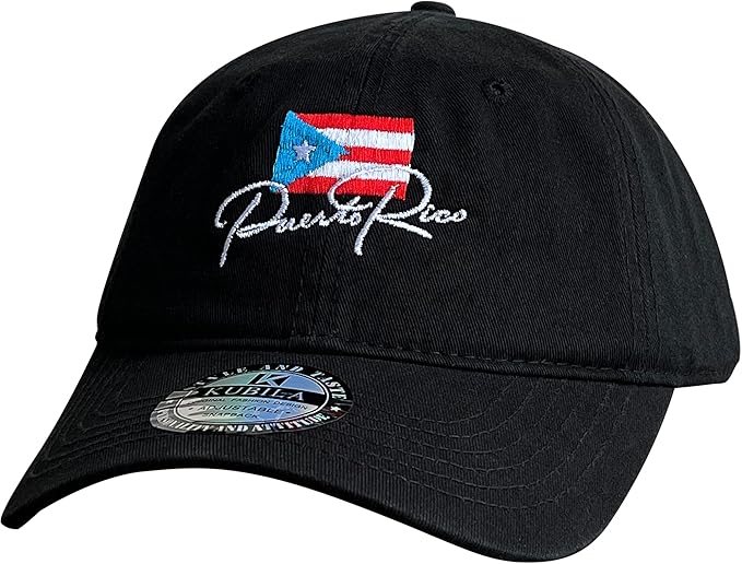Puerto Rico Hats for Men and Women,Embroidered Dad Hat Adjustable Baseball Cap