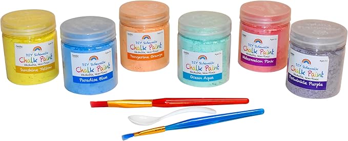 DIY Sidewalk Chalk Paint 6pk Kit - Image 4