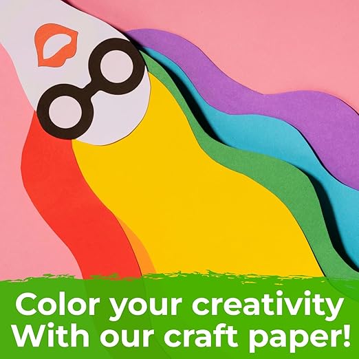 24" x 1200" Pack of 10 Rolls USA-Made Multi-Color Kraft Paper, 45 lbs/66 GSM – - Image 8