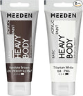 MEEDEN Acrylic Paint Vandyke Brown: 100ml/3.38oz Heavy Body Acrylic Paint Tube by MEEDEN