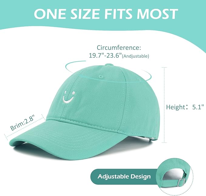 Baseball Cap for Women Men Golf Tennis Baseball Hat Youth Running hat Ponytail Cute Summer Ball Cap