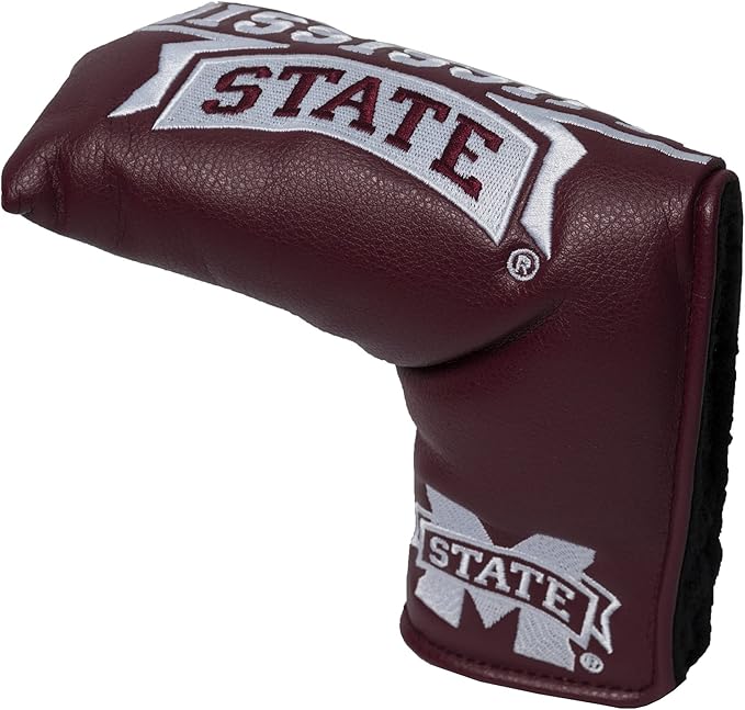 Team Golf NCAA Golf Club Vintage Blade Putter Headcover, Form Fitting Design, Fits Scotty Cameron, Taylormade, Odyssey, Titleist, Ping, Callaway