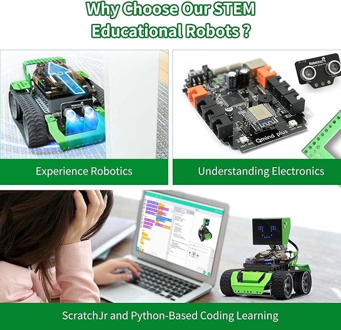 Robobloq Qoopers 6 in 1 Programming Robot Building Kit - Image 2