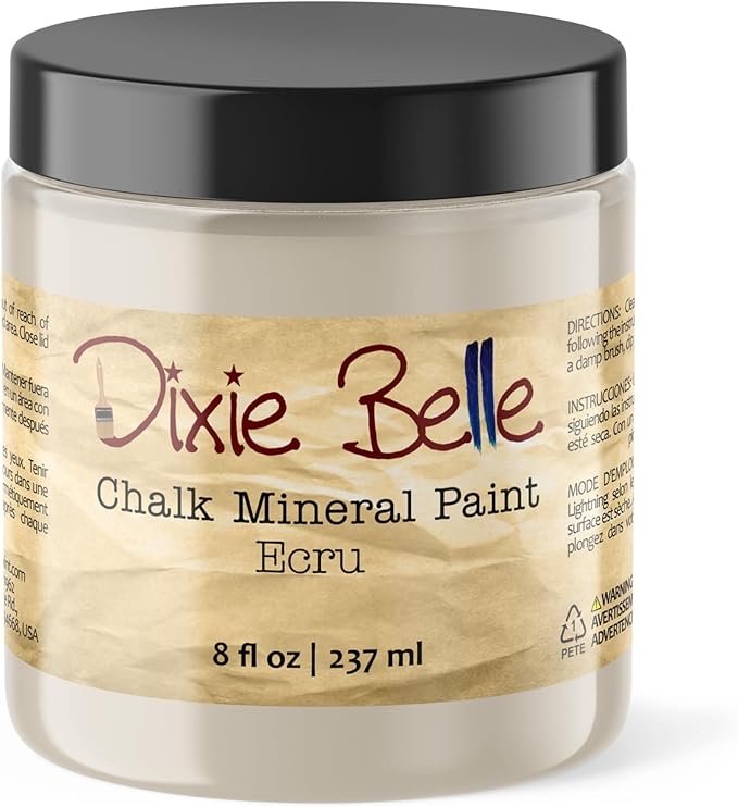 Dixie Belle Paint Company Chalk Finish Furniture Paint – Ecru – Matte Chic by DixieBellePaintCompany