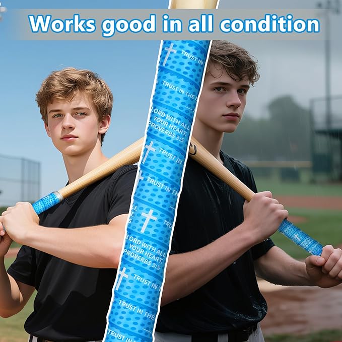 Eyourlife 2/4 Pack Baseball Bat Grip Bat Wraps for Baseball Lifestyle Softball Gifts Pro Feel Non-Slip Elite Batting Grip Tape for Bats Players