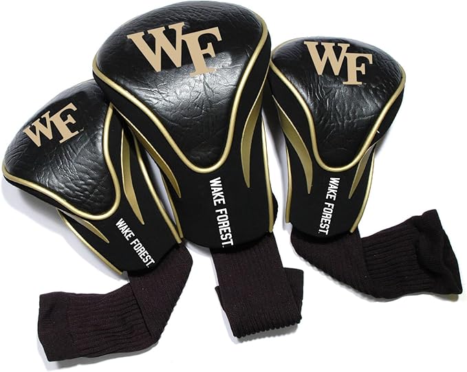 Team Golf NCAA Florida Gators Contour Golf Club Headcovers (3 Count) Numbered 1, 3, & X, Fits Oversized Drivers, Utility, Rescue & Fairway Clubs, Velour Lined for Extra Club Protection