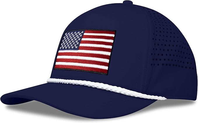 Performance Golf Hat – Adjustable Snapback Trucker Baseball Cap for Men & Women - Jetset Series