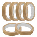 MECCANIXITY Masking Tape 0.7 Inch x 21 Yard Painter's Tape Brown Paint Tapes by MECCANIXITY