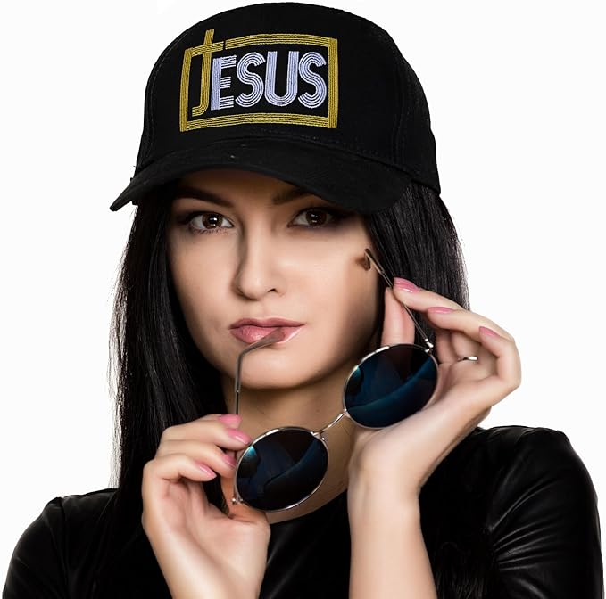 Embroidered Baseball Cap for Women Men Adjustable Baseball Hat Black Baseball Cap Trucker Hat