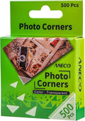 Aneco Transparent Photo Corners Clear Picture Mounting Corner Stickers by Aneco