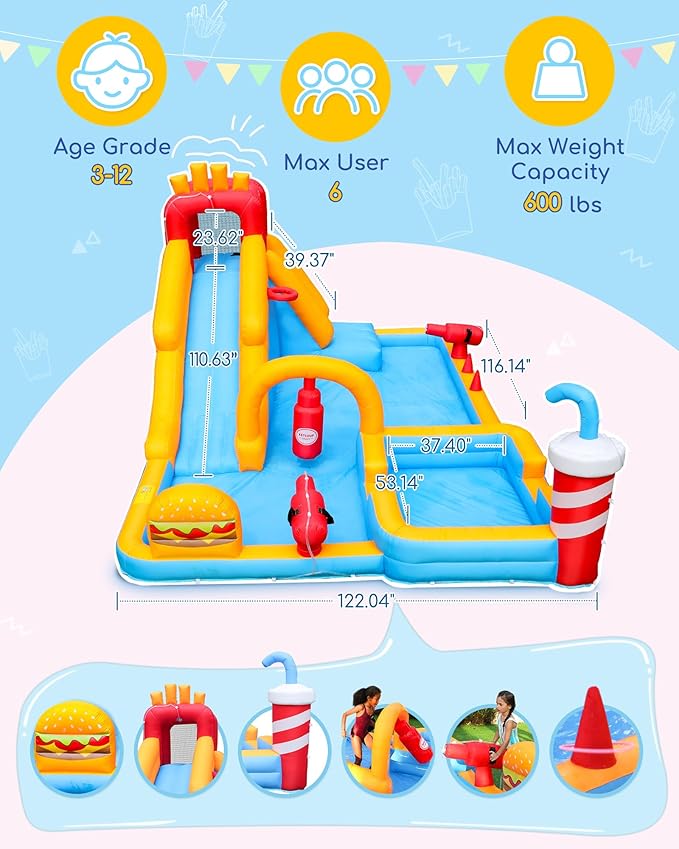 AirMyFun Inflatable Water Park, Water Slides - Image 2