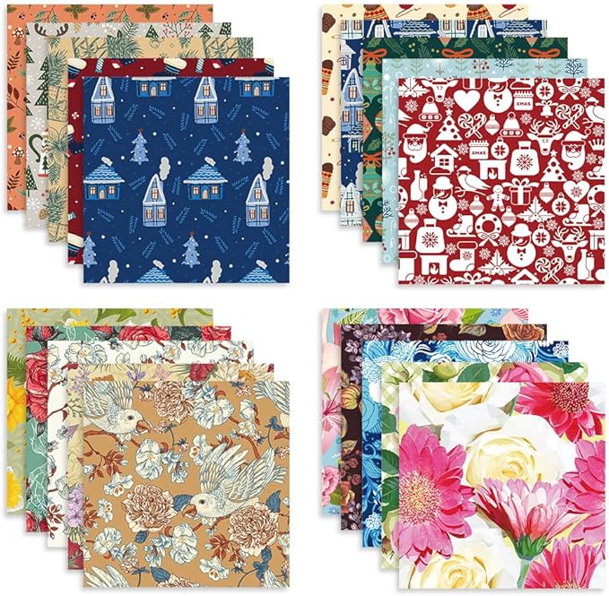 Origami Paper Kit 100 Sheets 70GSM 6 Inch Square Double Sided Color 100 Vivid - Image 2