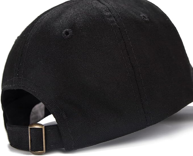 Edoneery Baseball Cap for Kids-Adjustable Washed Cotton Golf Toddler Hat for Boys & Girls