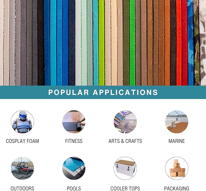LotusFoam Large 3mm EVA Foam Sheet - Image 5