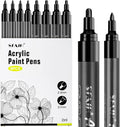 SFAIH Acrylic Black Paint Pens by SFAIH