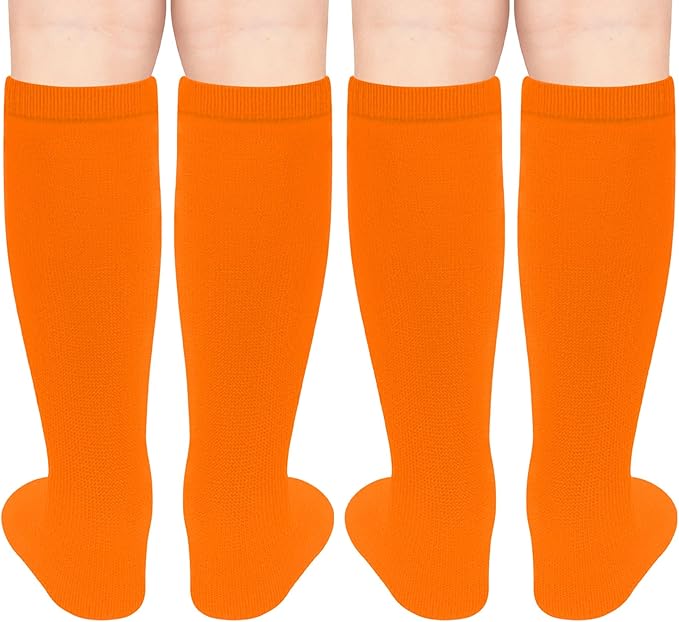 Olreco Toddler Soccer Socks Kids Baseball Socks Youth Softball Sock for Girls Boys Football Sock Boys Athletic Accessories