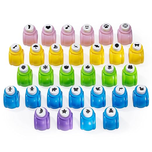 Shape Paper Punch Set | School Scrapbooking Paper Punchers - Image 2