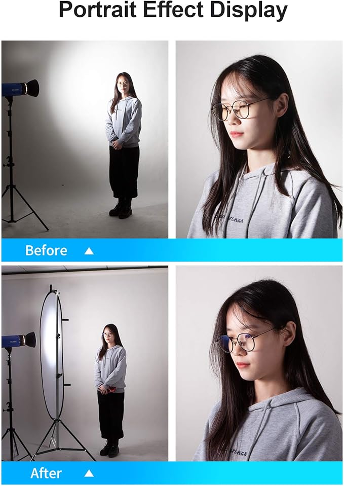 Selens 59x39in Pop-up Soft Light Diffuser Kit, - Image 5
