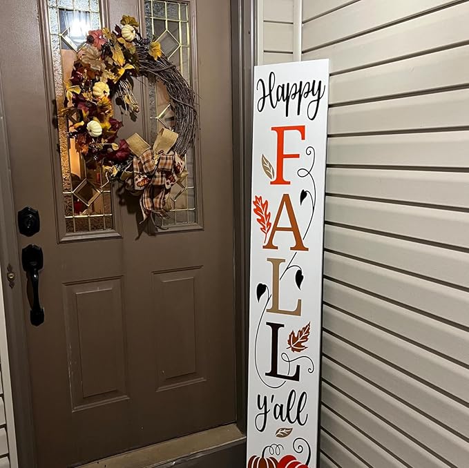 Fall Stencils for Painting on Wood Happy Fall Y’All Stencil Reusable Hey There - Image 8