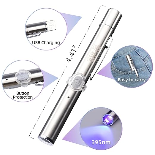 LET'S RESIN UV Resin Kit with Light, Bonding&Curing in Seconds, 30g UV Resin - Image 5