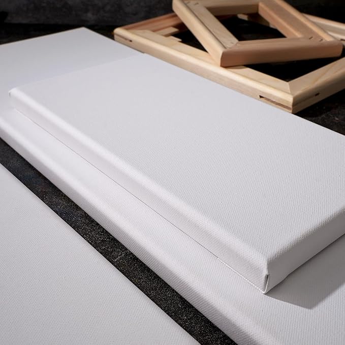 PHOENIX 8x24 Inch 3 Pack Artist Canvas - Image 5