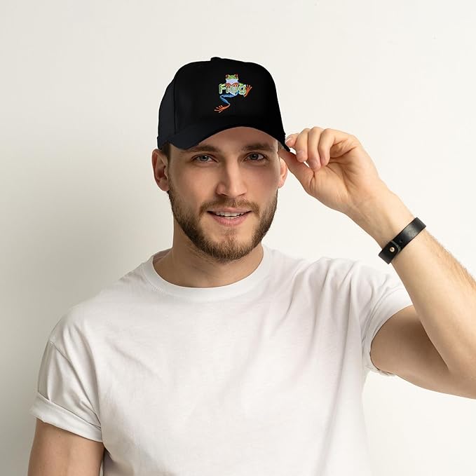 Embroidered Baseball Cap for Women Men Adjustable Baseball Hat Black Baseball Cap Trucker Hat