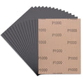 Sandpaper 1000 Grit, Wet Dry Sanding Sheets, High Performance Sand Paper by LCubro